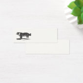 Vintage 1800s Border Collie Dog Illustration (Desk)