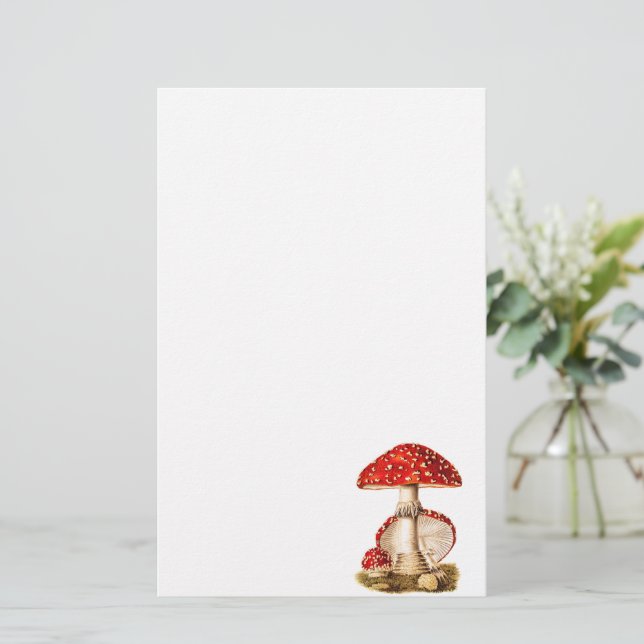 mushroom template card