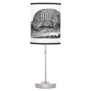 Vintage 1800s Retro Armadillo Antique Armadillos Table Lamp