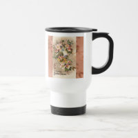 Vintage 1800s Victorian Birthday Floral Country