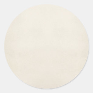 Vintage 1817 Parchment Paper Template Blank Classic Round Sticker