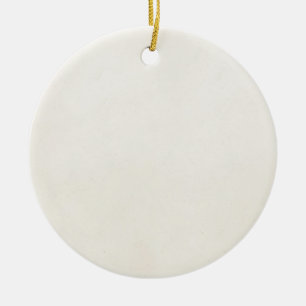 Vintage 1850s Antique Paper Template Blank Ceramic Ornament