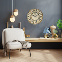 Vintage 1870's Station Café Wall Clock