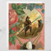 Vintage 1880's Fireman Firefighter Cover (Front/Back)