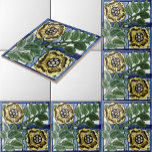Vintage 1888 Rose Trellis by William De Morgan Ceramic Tile<br><div class="desc">This is a digitally enhanced print of an antique 1888 ceramic tile by William De Morgan titled "Rose Trellis"</div>