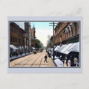 Vintage 1890s Barrington Street Halifax NS Postcard