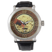 Vintage Steampunk Ship's Telegraph Chadburn Watch | Zazzle