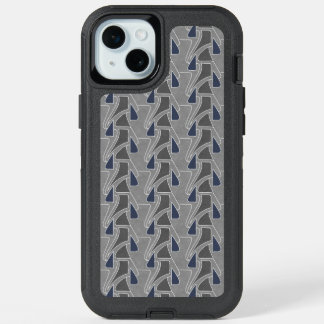 Vintage 1904 Nouveau Deco Abstract by Olbrich -  iPhone 15 Plus Case