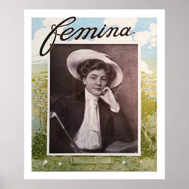 Vintage 1908 Golf Print (Front)