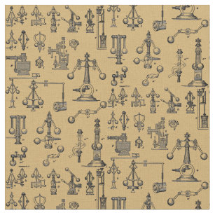 Vintage 1908 Steampunk Shaft Governors Fabric