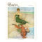 Vintage 1914 Puck Magazine Cover Poster, Beach