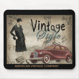 Vintage 1920's 1930's Mouse Pad
