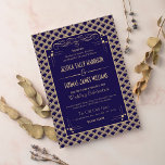 Vintage 1920's Art Deco Gatsby Wedding Collection Invitation<br><div class="desc">The Vintage 1920's Art Deco Gatsby Wedding Collection - Wedding Invitation.</div>