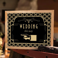 Vintage 1920's Art Deco Gatsby Wedding Collection