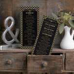Vintage 1920's Art Deco Gatsby Wedding Collection Program<br><div class="desc">Celebrate in style with these vintage style wedding programs. This design is easy to personalize with your special event wording and your guests will be thrilled when they see these fabulous programs.</div>