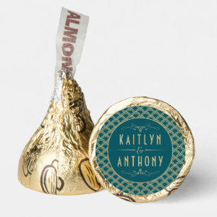 Vintage 1920's Art Deco Gatsby Wedding Hershey®'s Kisses®