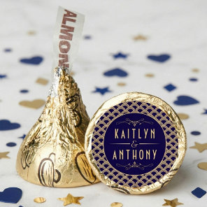 Vintage 1920's Art Deco Gatsby Wedding Hershey®'s Kisses®