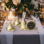 Vintage 1920's Art Deco Gatsby Wedding Hershey®'s Kisses®<br><div class="desc">Celebrate in style with these elegant and very trendy wedding candy favors. This design is easy to personalize with your special event wording and your guests will be thrilled when they receive these fabulous wedding candy favors. Matching wedding items can be found in the collection.</div>