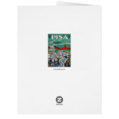 Vintage 1920s Pisa Italian travel (Back)