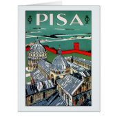 Vintage 1920s Pisa Italian travel (Front)