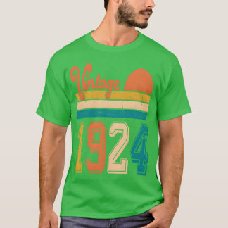Vintage 1924 birthday gift vintage T-Shirt