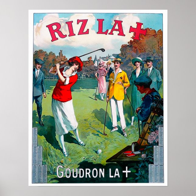 Vintage 1924 Golf Print (Front)