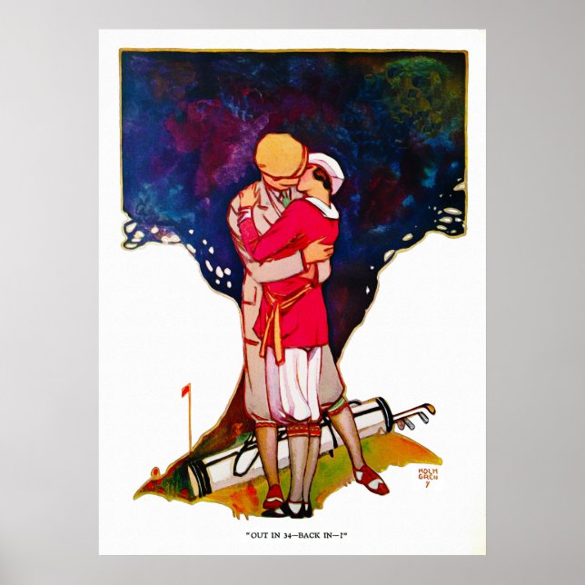 Vintage 1924 Golf Print (Front)