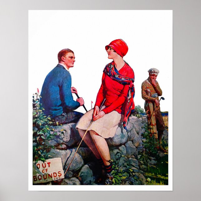 Vintage 1929 Golf Print (Front)