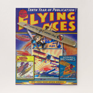 VINTAGE 1930s AVIATION THEME Jigsaw Puzzle