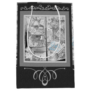 Vintage 1930's Baby Store Window Clothes Dolls Medium Gift Bag