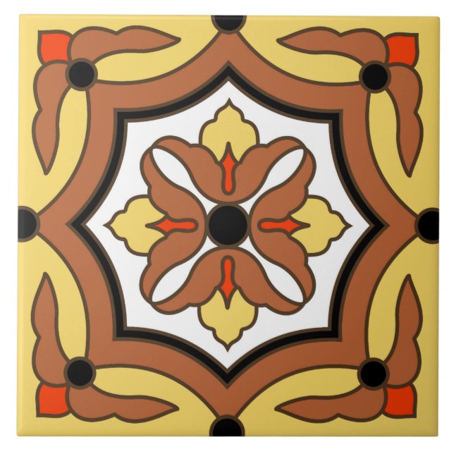 Vintage 1930s Catalina Island Wrigley Tile (Front)