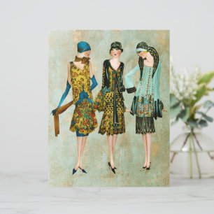 Vintage 1930's Fashion Illustration