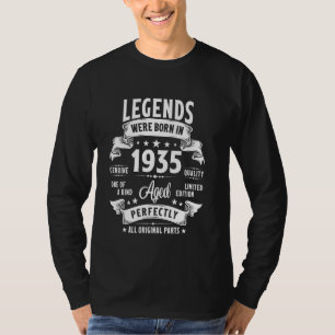 Vintage 1935 90 Year Old Gifts For Men Women 90th T-Shirt