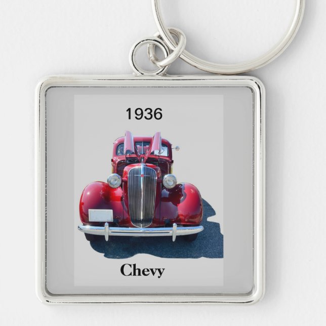 Vintage 1936 Chevrolet Keychain (Front)