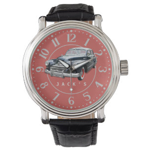 Vintage 1940s Black Buick Custom Watch