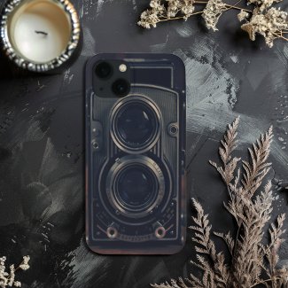 Vintage 1940s Camera Closeup