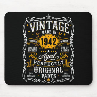 Vintage 1942 85yr 85th Birthday Gifts For Men 85 Mouse Pad