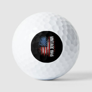 Vintage 1946 80th Birthday Gifts 80 Years Old Amer Golf Balls