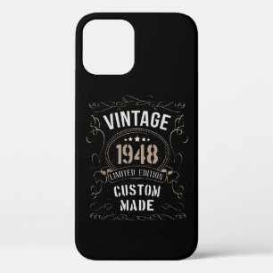 Vintage 1948 Limited Edition Custom made iPhone 12 Case