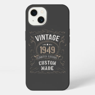 Vintage 1949 Limited Edition Custom made iPhone 13 Case