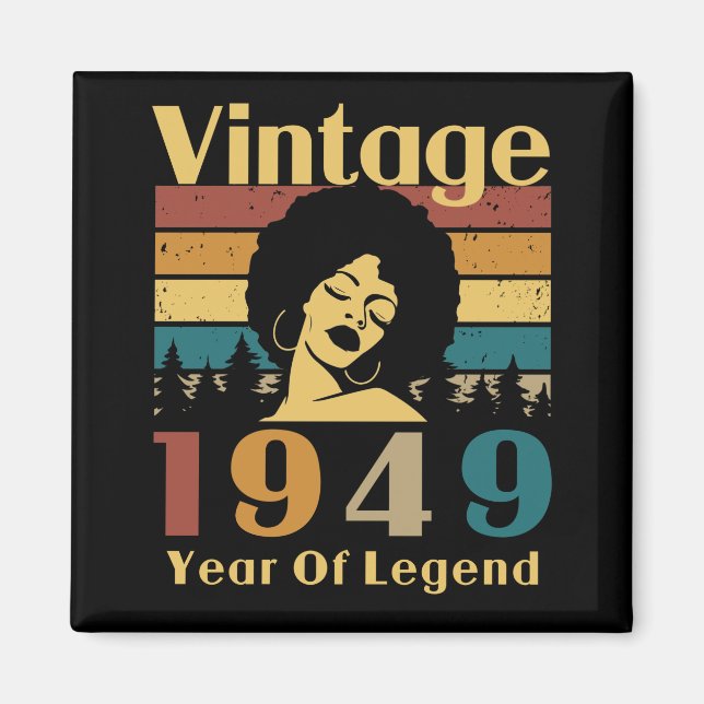 Vintage 1949 magnet (Front)