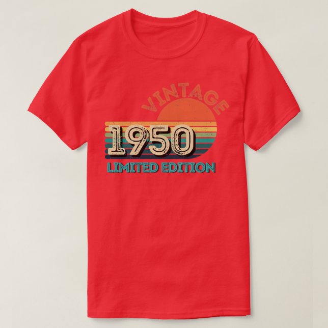 Vintage 1950 limited edition3 T-Shirt (Design Front)