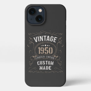 Vintage 1950 Limited Edition Custom made iPhone 13 Case
