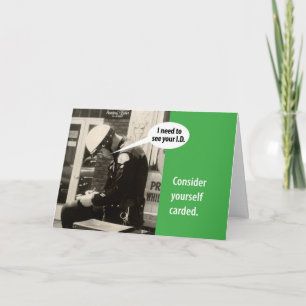 Vintage 1950's Birthday Gift Card Holder For Her