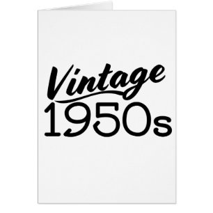 Vintage 1950s cards