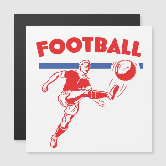 Vintage 1950s Football player (Front/Back)