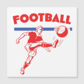 Vintage 1950s Football player (Front)