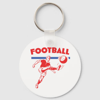 Vintage 1950s Football player Keychain