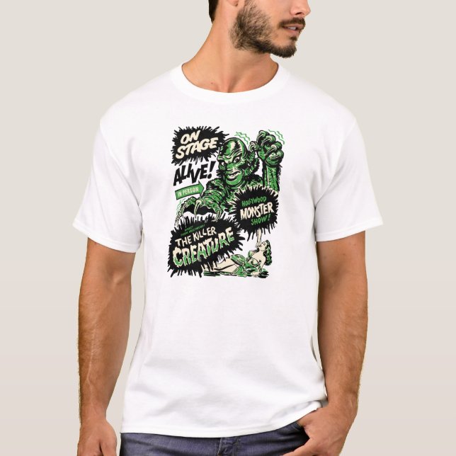 Vintage 1950s Live Monster Show T-Shirt (Front)