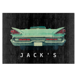 Vintage 1950s Mercury Taillights Custom Cutting Board